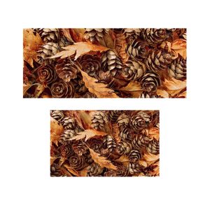 پادری طرح گل مدل کاج های پاییزی MF0157