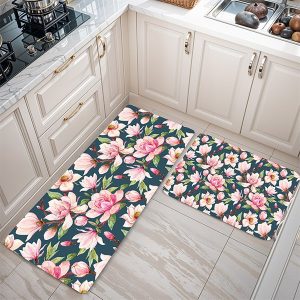 پادری طرح گل مدل نیلوفر صورتی MF0158