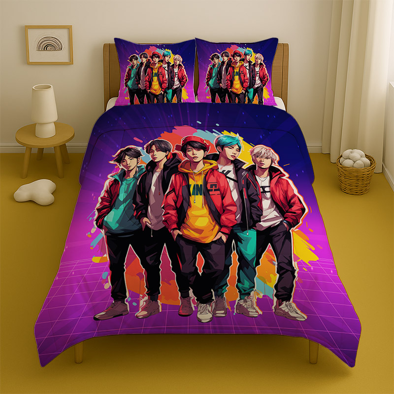 روتختی نوجوان یک نفره مدل انیمه کد T-04