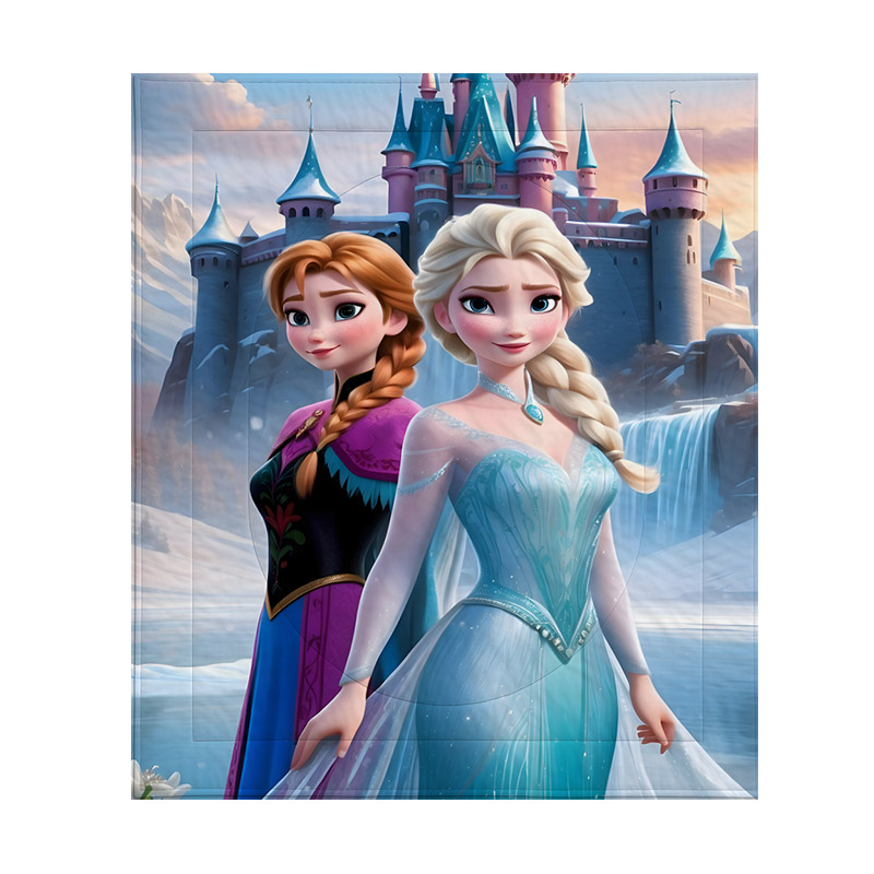 روتختی نوجوان یک نفره مدل السا و آنا کد T-44