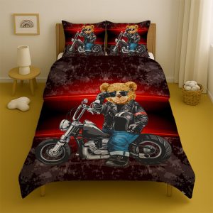 روتختی نوجوان یک نفره مدل خرس موتور سوار کد T-33