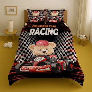 روتختی نوجوان یک نفره مدل خرس و رالی کد T-32