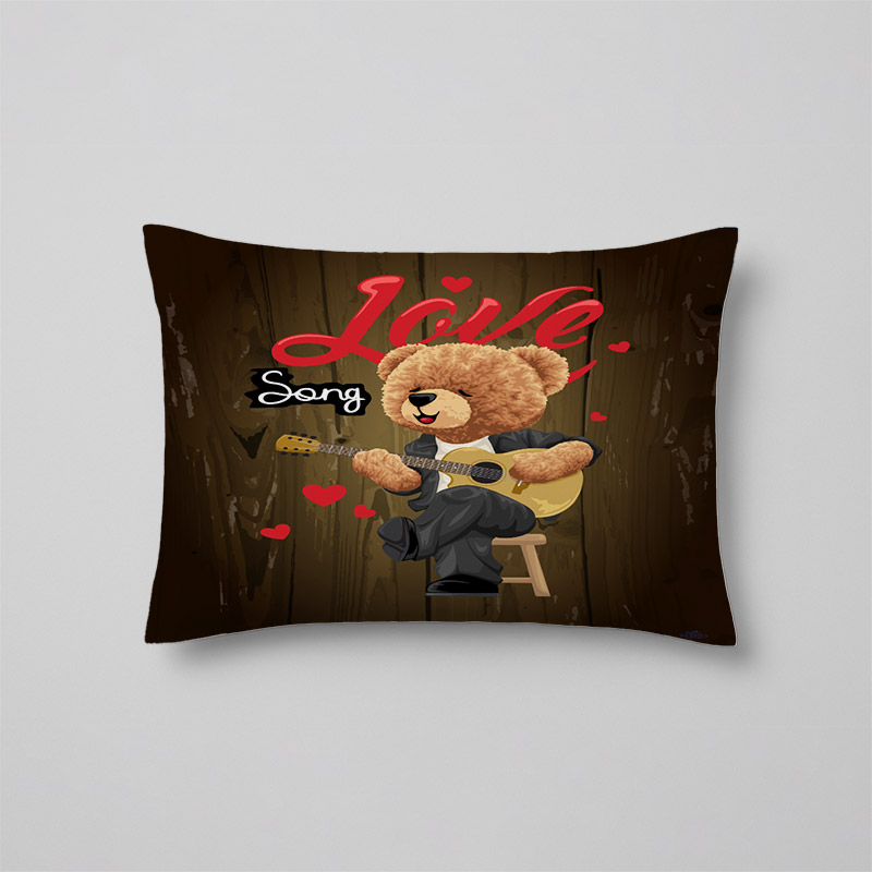 روتختی نوجوان یک نفره مدل خرس و موسیقی کد T-29