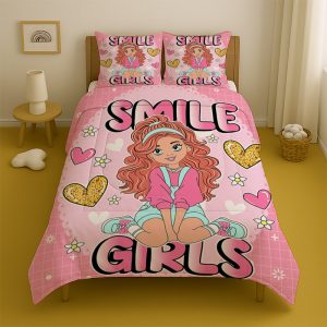 روتختی نوجوان یک نفره مدل دختر خندان کد T-15