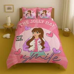 روتختی نوجوان یک نفره مدل دختر خوشحال کد T-09