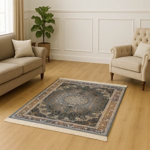 فرشینه طرح فرش سنتی مدل MR1002