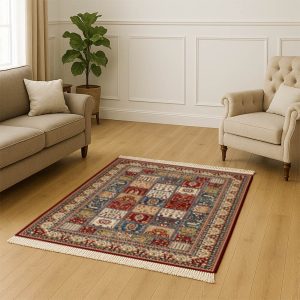 فرشینه طرح فرش سنتی مدل MR1017