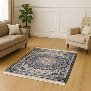 فرشینه طرح فرش سنتی مدل MR1027