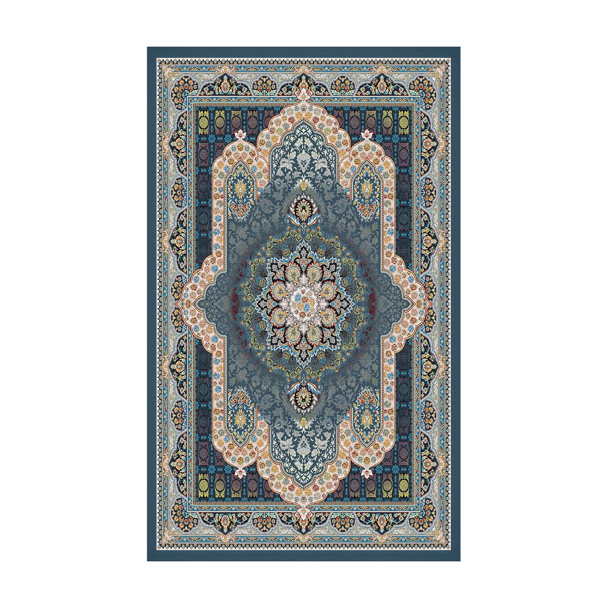 فرشینه طرح فرش سنتی مدل MR1047