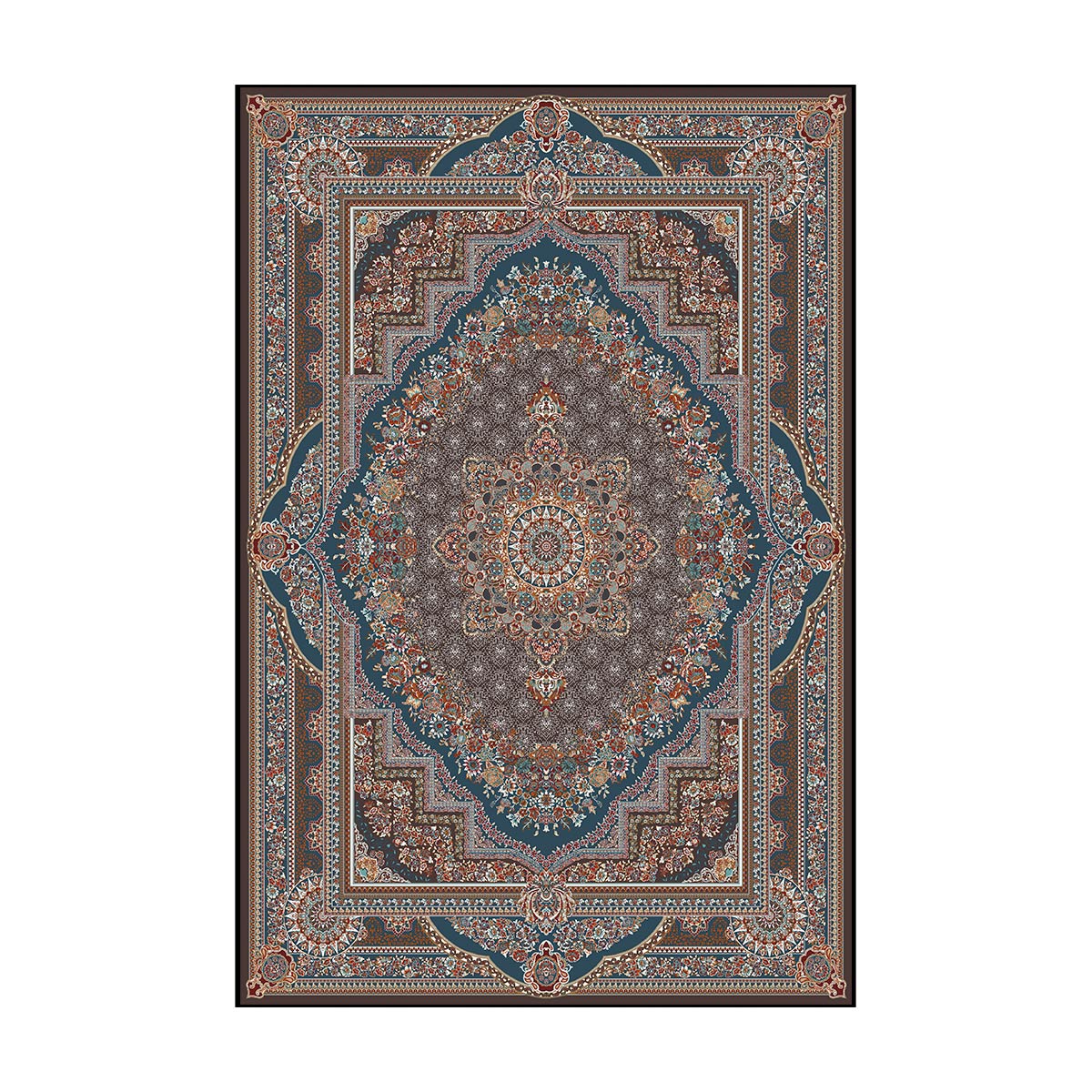 فرشینه طرح فرش سنتی مدل MR1067