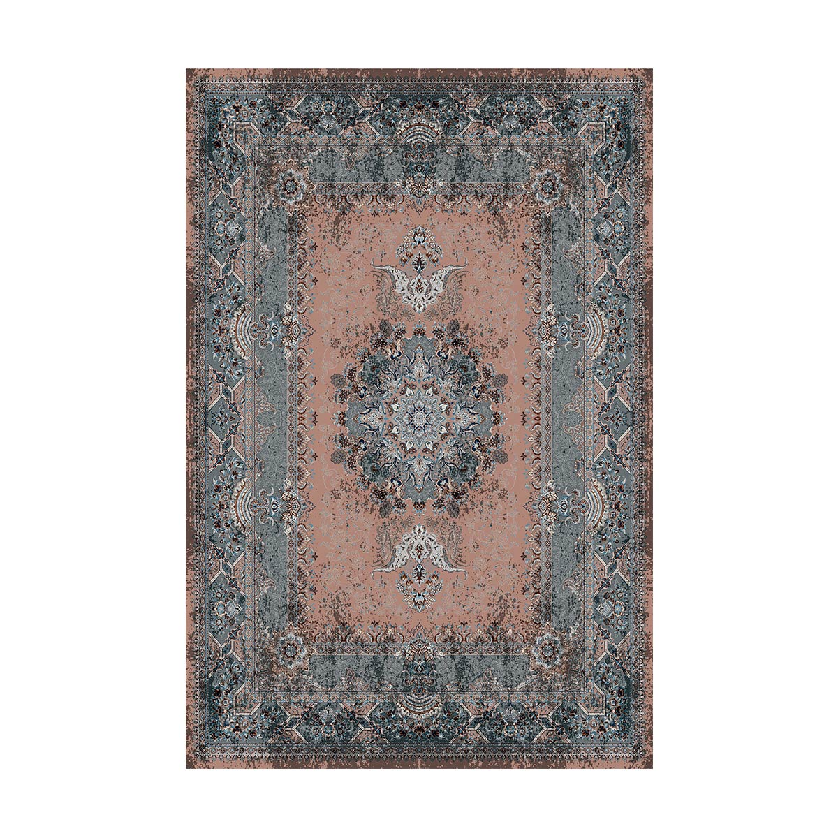 فرشینه طرح فرش سنتی مدل MR1072