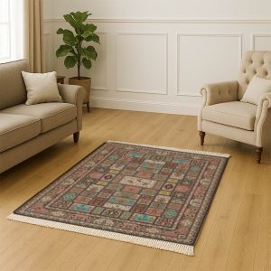 فرشینه طرح فرش سنتی مدل MR1074