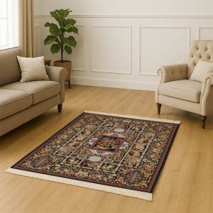 فرشینه طرح فرش سنتی مدل MR1075