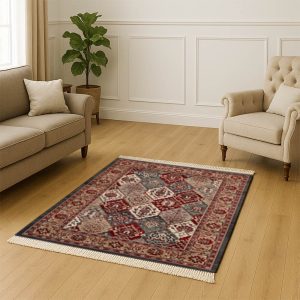 فرشینه طرح فرش سنتی مدل MR1084