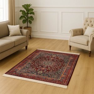 فرشینه طرح فرش سنتی مدل MR1086