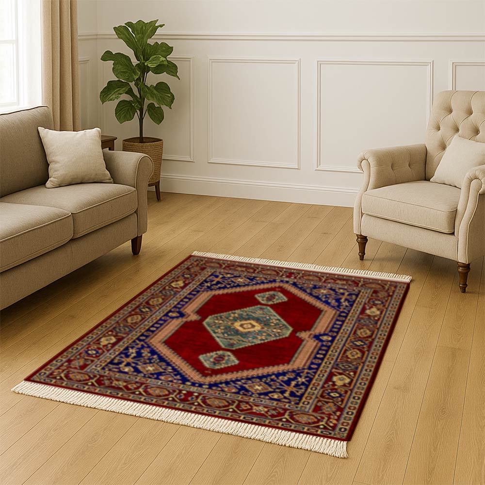 فرشینه طرح فرش سنتی مدل MR1089