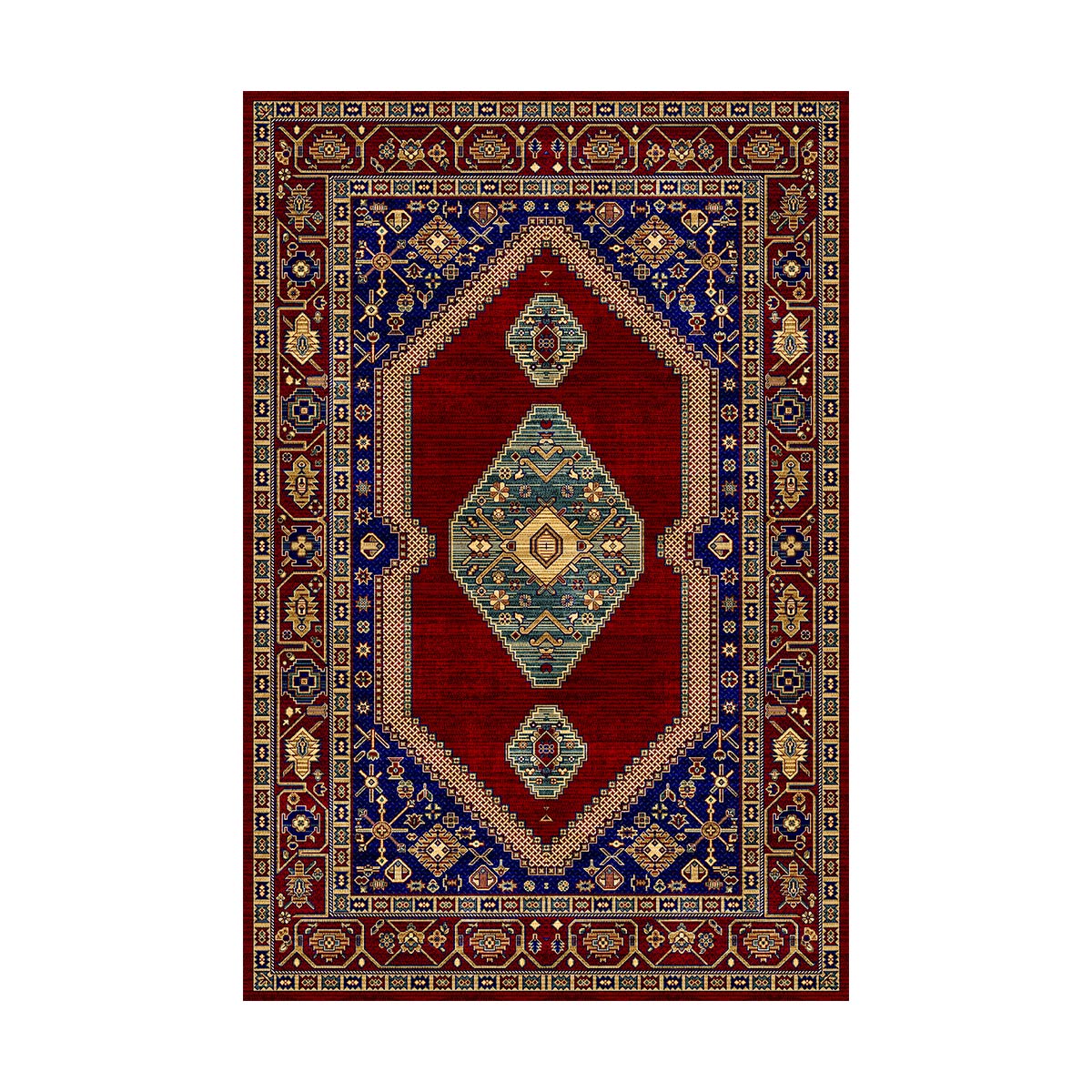 فرشینه طرح فرش سنتی مدل MR1089