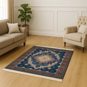 فرشینه طرح فرش سنتی مدل MR1102