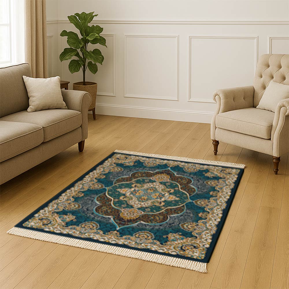 موکاپ فرشینه طرح فرش سنتی مدل MR1106