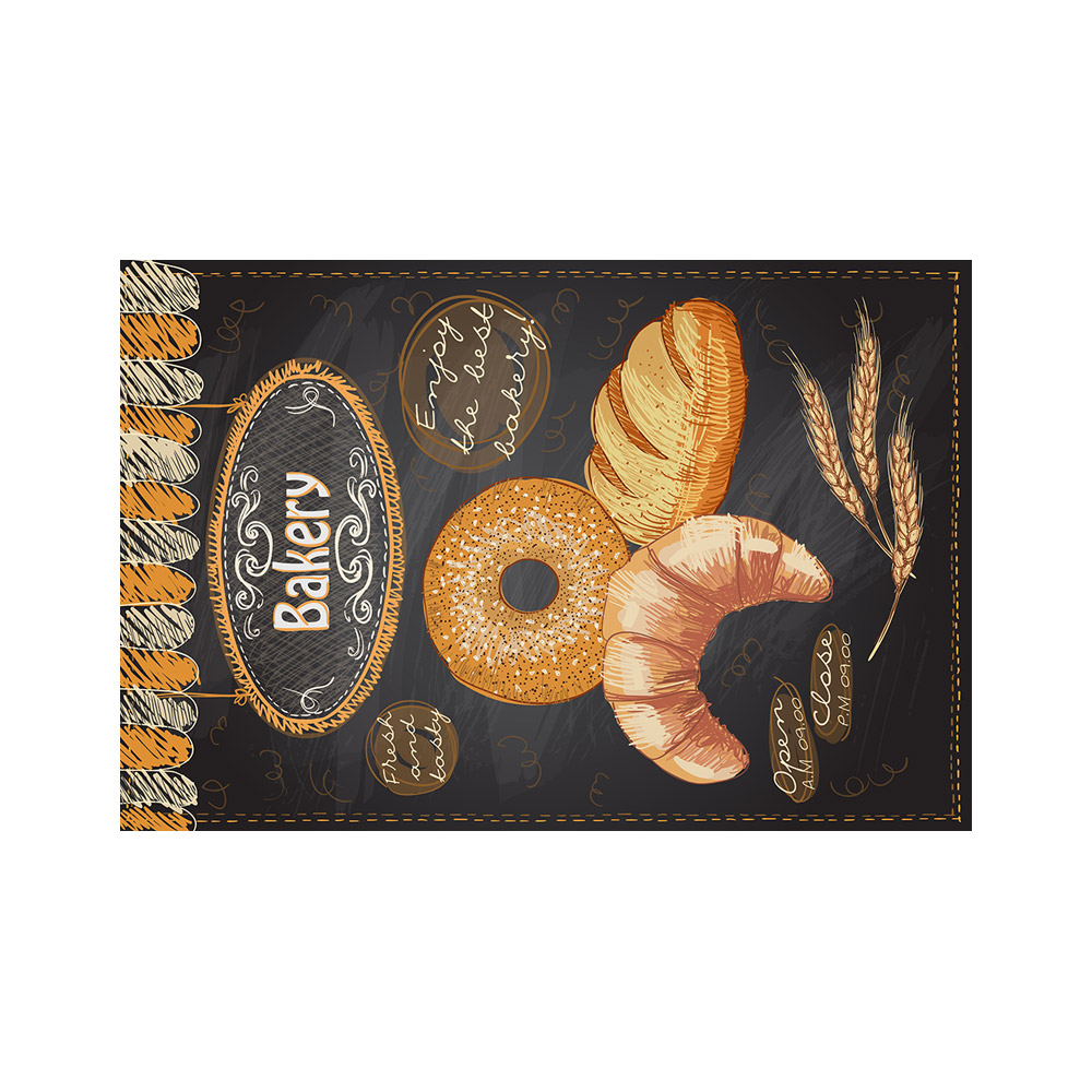 پادری آشپزخانه مدل نان و نانواییMH0327