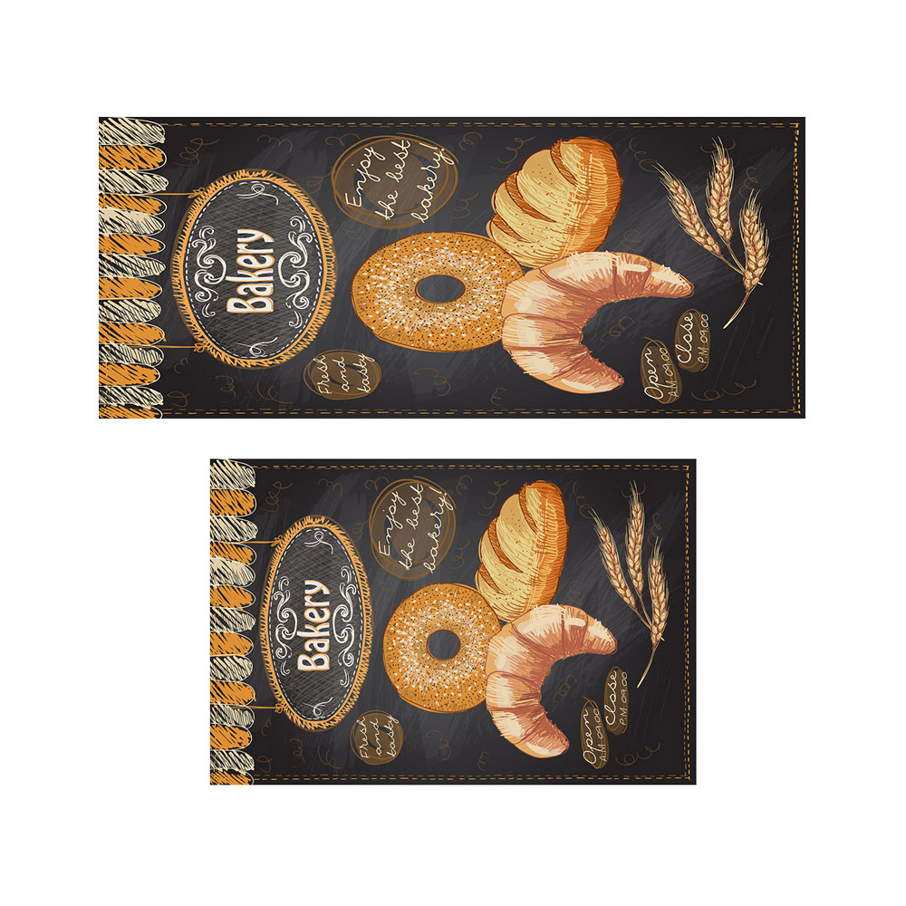 پادری آشپزخانه مدل نان و نانواییMH0327