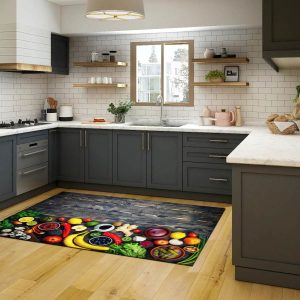 فرشینه آشپزخانه طرح میوه تازه کد CR0066