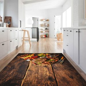 فرشینه آشپزخانه طرح استیک کد CR0194