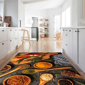 فرشینه آشپزخانه طرح میز ادویه کد CR0233