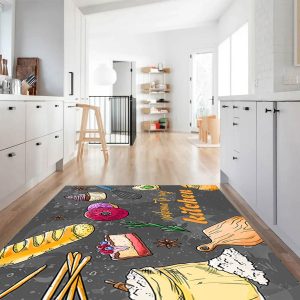 فرشینه آشپزخانه طرح ولکام کد CR0301