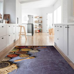 فرشینه آشپزخانه طرح دانه های ادویه کد CR0314