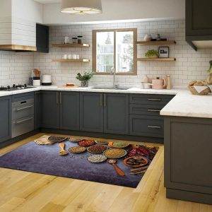 فرشینه آشپزخانه طرح دانه های ادویه کد CR0314