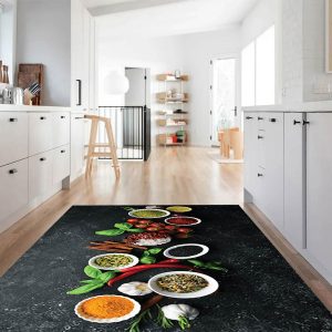 فرشینه آشپزخانه طرح میز ادویه کد CR0318