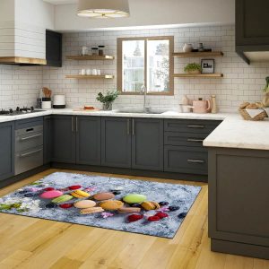 فرشینه آشپزخانه طرح کوکی های کرم دار کد CR0319