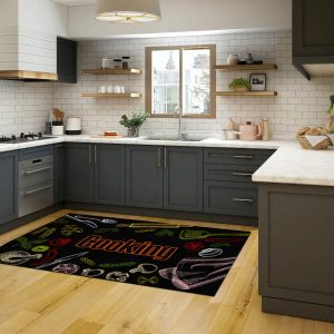 فرشینه آشپزخانه طرح کوکینگ کد CR0320