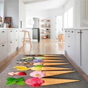 فرشینه آشپزخانه طرح بستنی های میوه ای کد CR0323