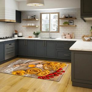 فرشینه آشپزخانه طرح پاستا کد CR0328