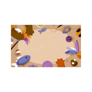 پادری حیوانات مدل بیضی MA0136