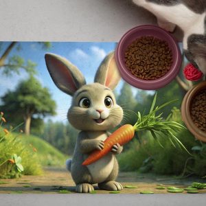 پادری حیوانات مدل خرگوش خوشحال MA0188
