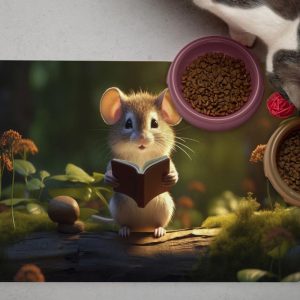 پادری حیوانات مدل موش کتاب خوان MA0216