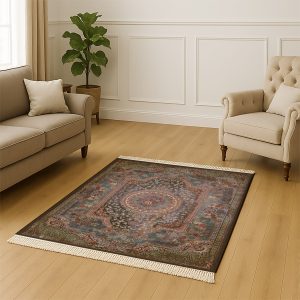 فرشینه طرح فرش سنتی مدل MR1163