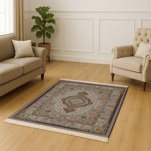 فرشینه طرح فرش سنتی مدل MR1167