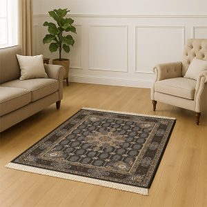 فرشینه طرح فرش سنتی مدل MR1176