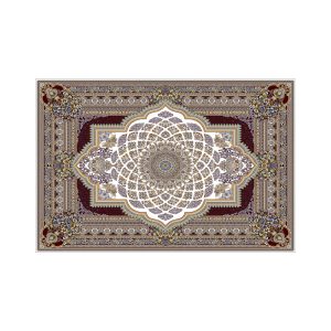 پادری طرح فرش سنتی مدل P-MR1117