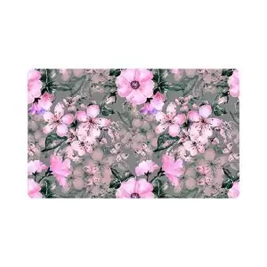 پادری طرح گل مدل شکوفه های صورتی