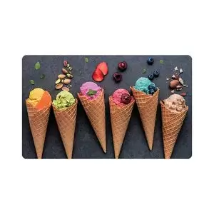 پادری آشپزخانه مدل بستنی میوه ای