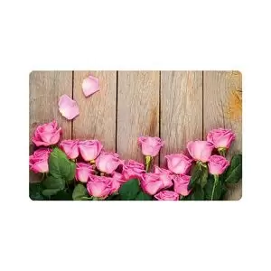 پادری طرح گل مدل رز صورتی