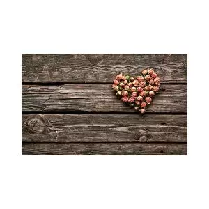 پادری طرح گل مدل رز قلبی