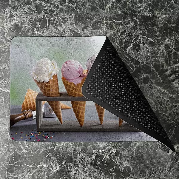 پادری آشپزخانه مدل بستنی های قیفی