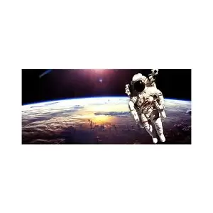 موس پد طرح فضا مدل زمین و فضانورد