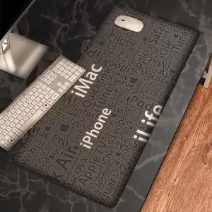 موس پد مدل آرم اپل آیفون آی مکM10415